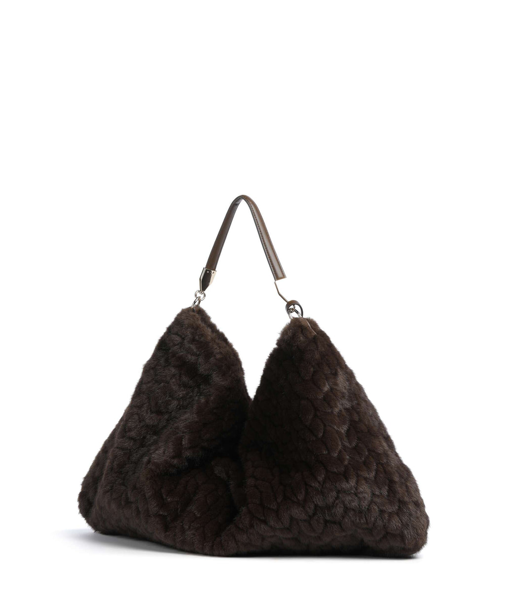Liu Jo Foulard L Hobo bag deep brown