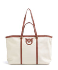 Pinko Tote bag beige/cuoio/antique gold