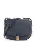 Pinko Saddle Classic Crossbody bag blu indaco ombroso/antique gold