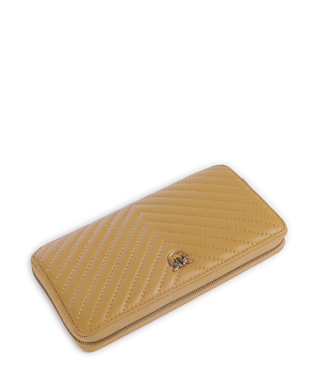 Pinko Ryder Wallet torroncino/antique gold