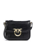 Pinko Love Box Mini Crossbody bag nero limousine/matt gold