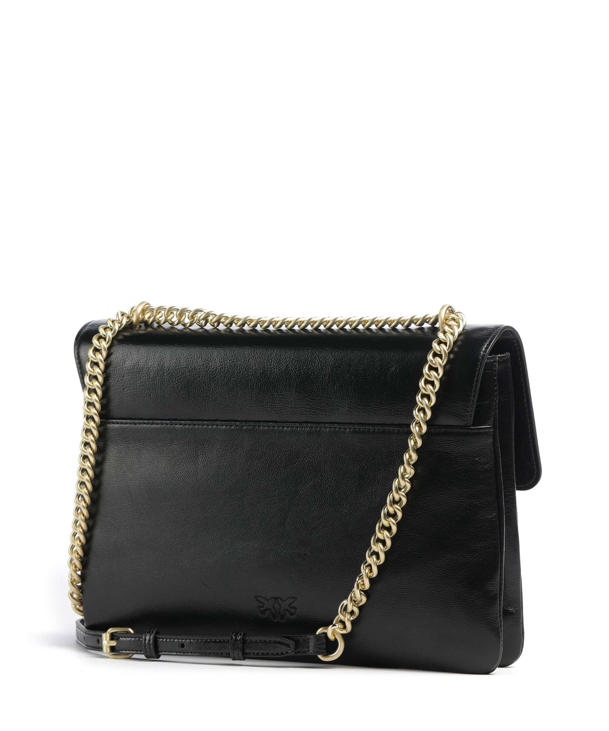 Pinko Love One Soft Big Shoulder bag nero limousine/matt gold
