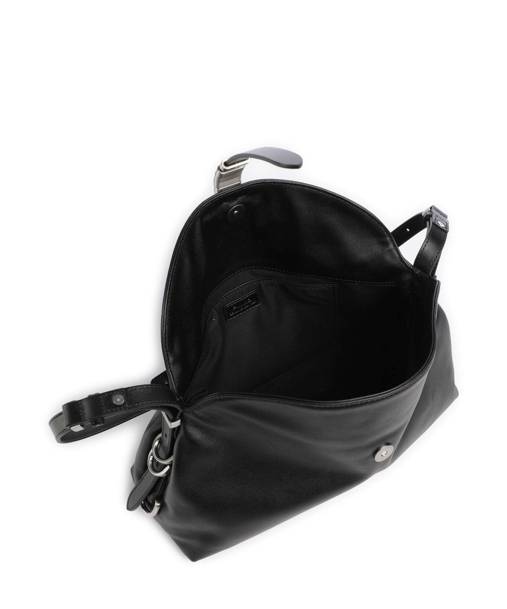 Pinko Saddle Shoulder bag nero limousine/matt silver