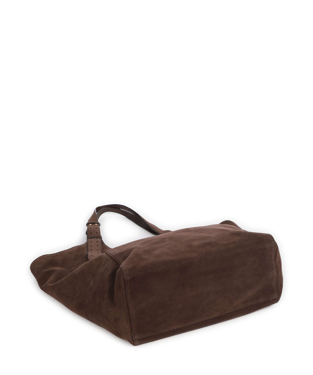 Pinko Tote bag marrone castano/matt gold