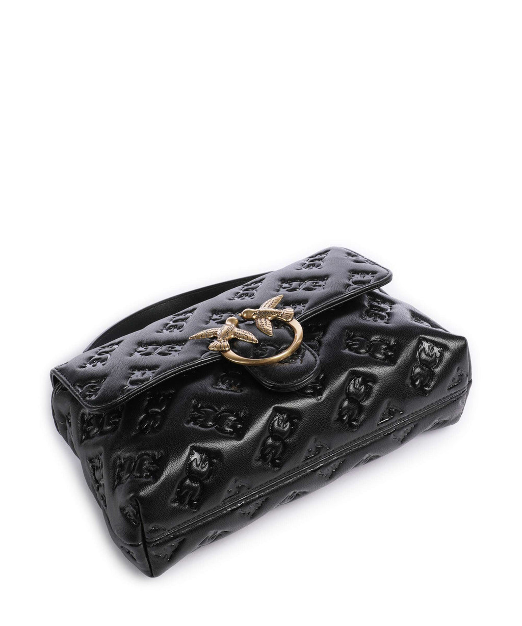 Pinko Love Lady Puff Classic Handbag nero/antique gold