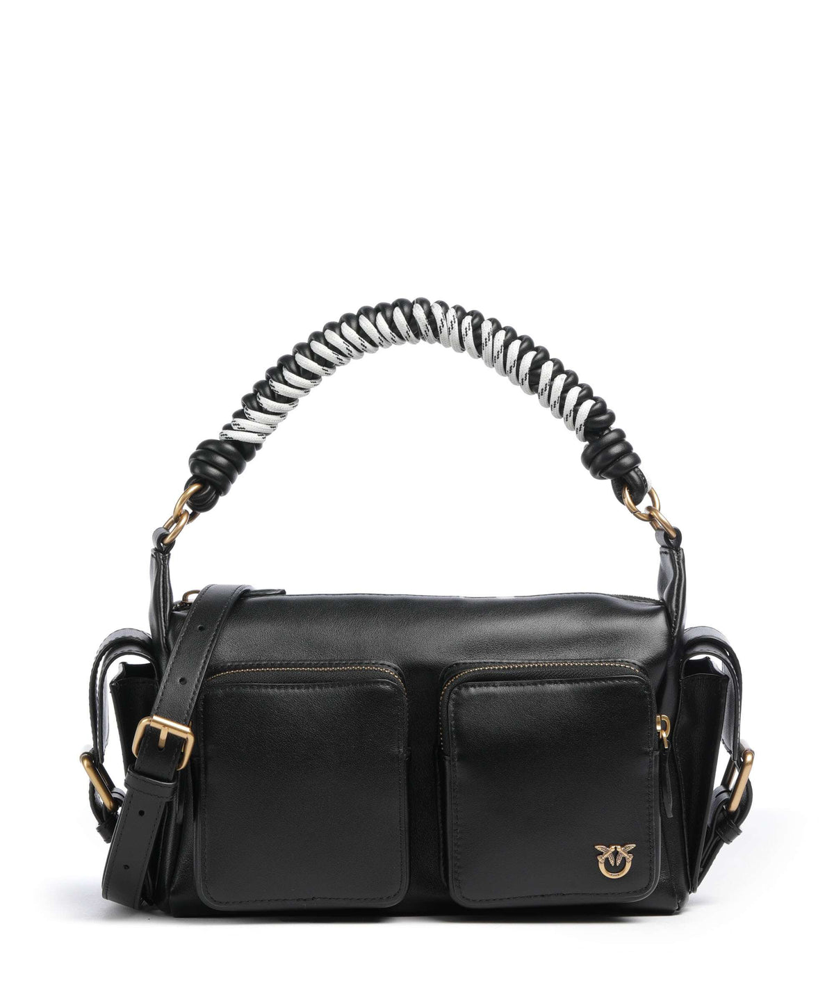 Pinko Cargo Shoulder bag nero/antique gold