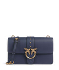 Pinko Love One Classic Crossbody bag blu indaco ombroso/antique gold