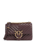 Pinko Love One Mini Shoulder bag cioccolato amaro/antique gold