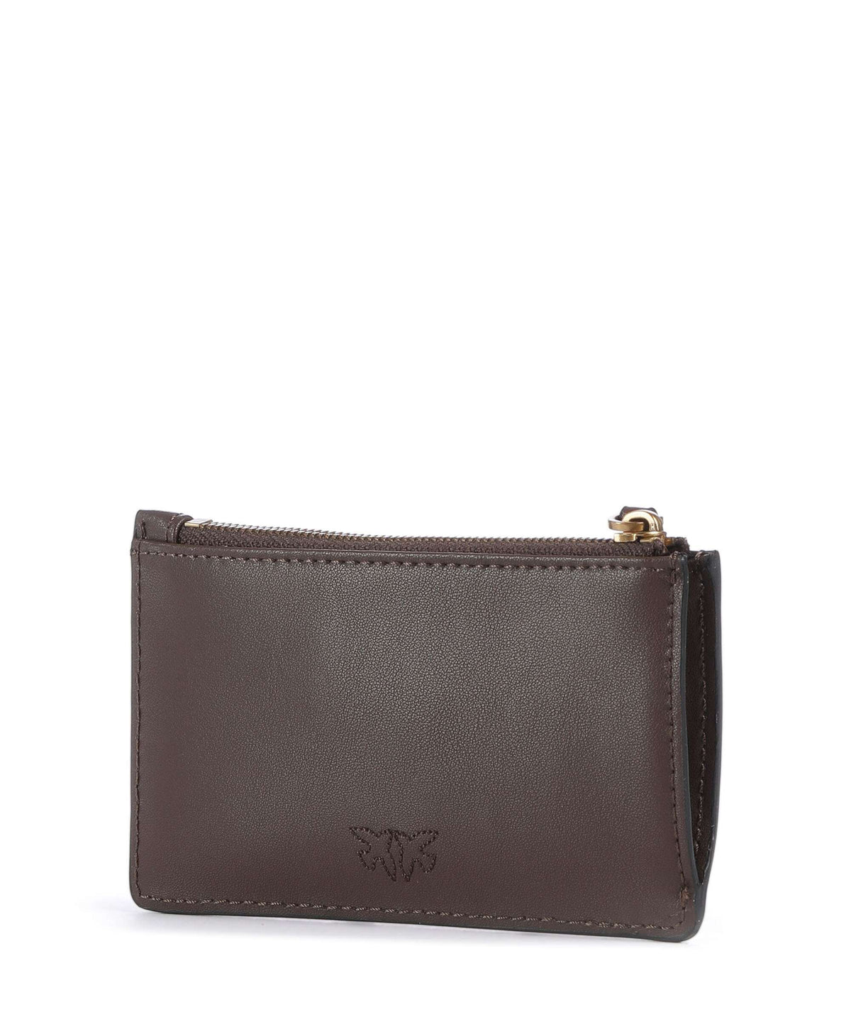Pinko Airone Credit card holder marrone castano/antique gold
