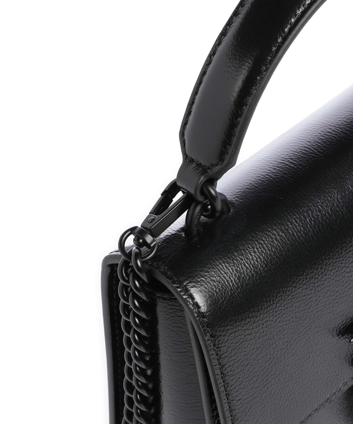 Pinko Love One Mini Handbag nero limousine block color