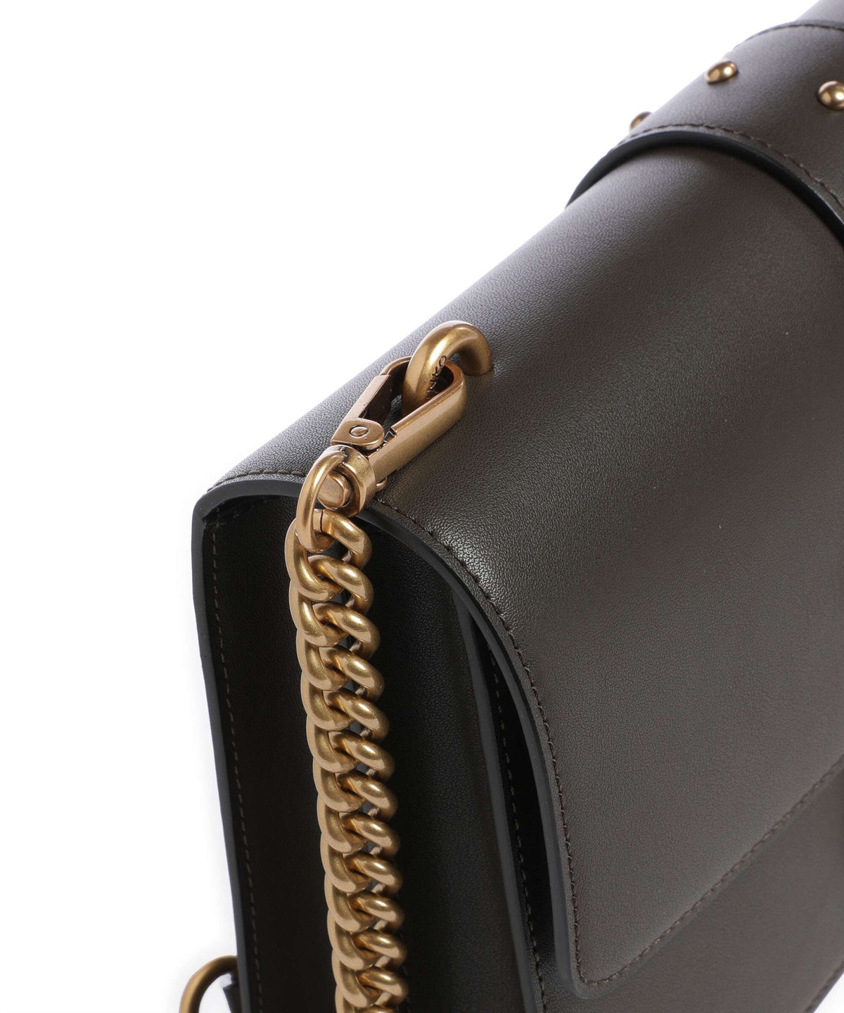 Pinko Love One Classic Crossbody bag verde fango/antique gold