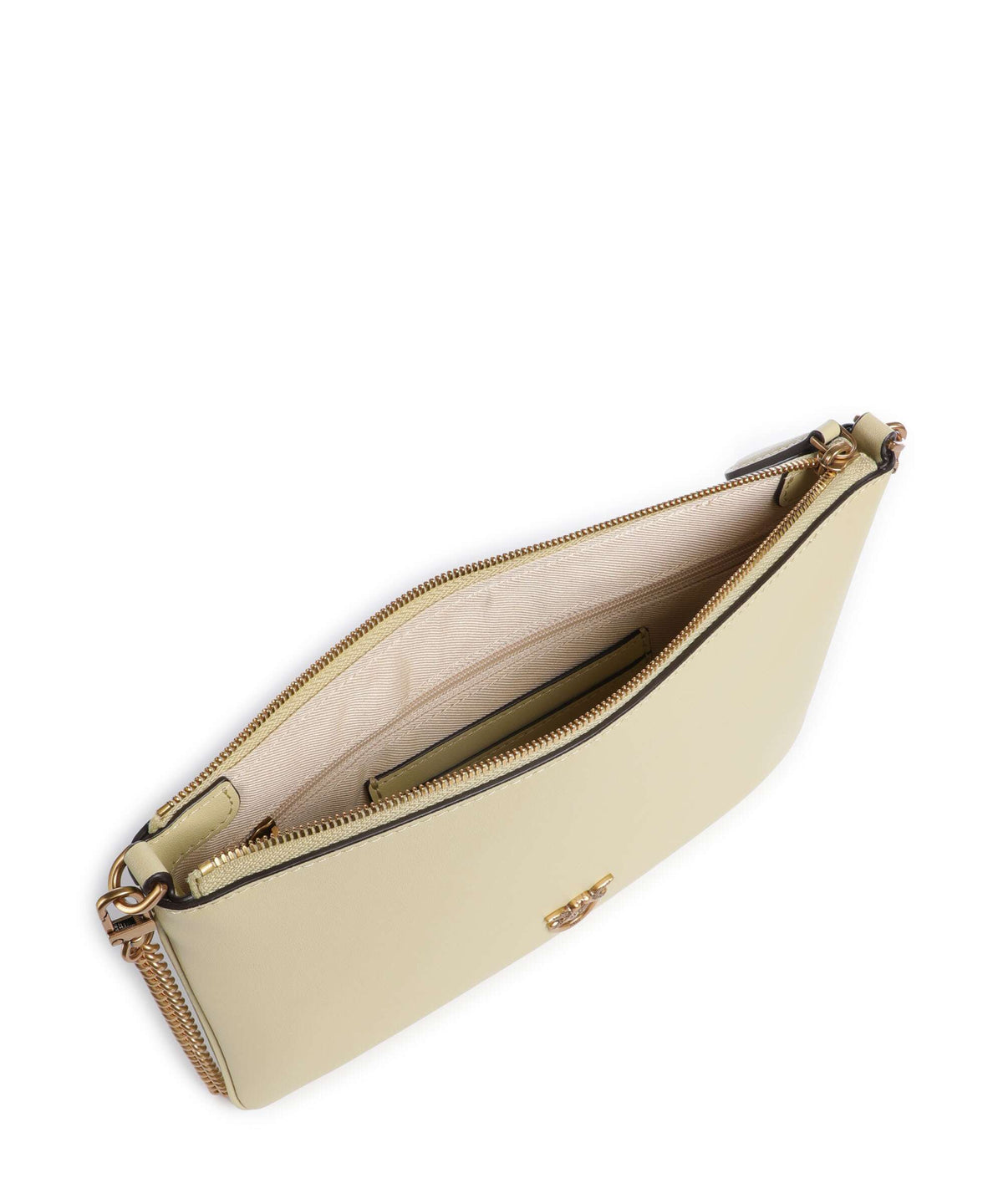 Pinko Flat Classic Crossbody bag giallo vaniglia/antique gold