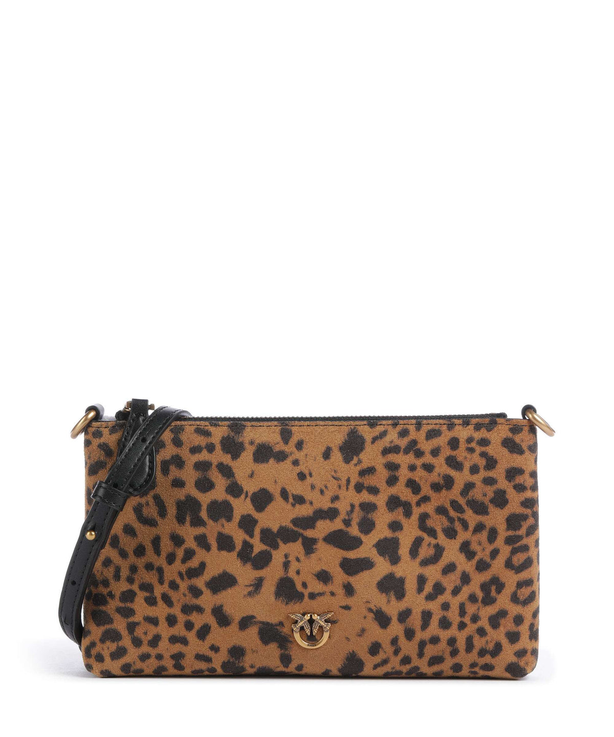 Pinko Flat Horizontal Mini Crossbody bag maculato/marrone/antique gold