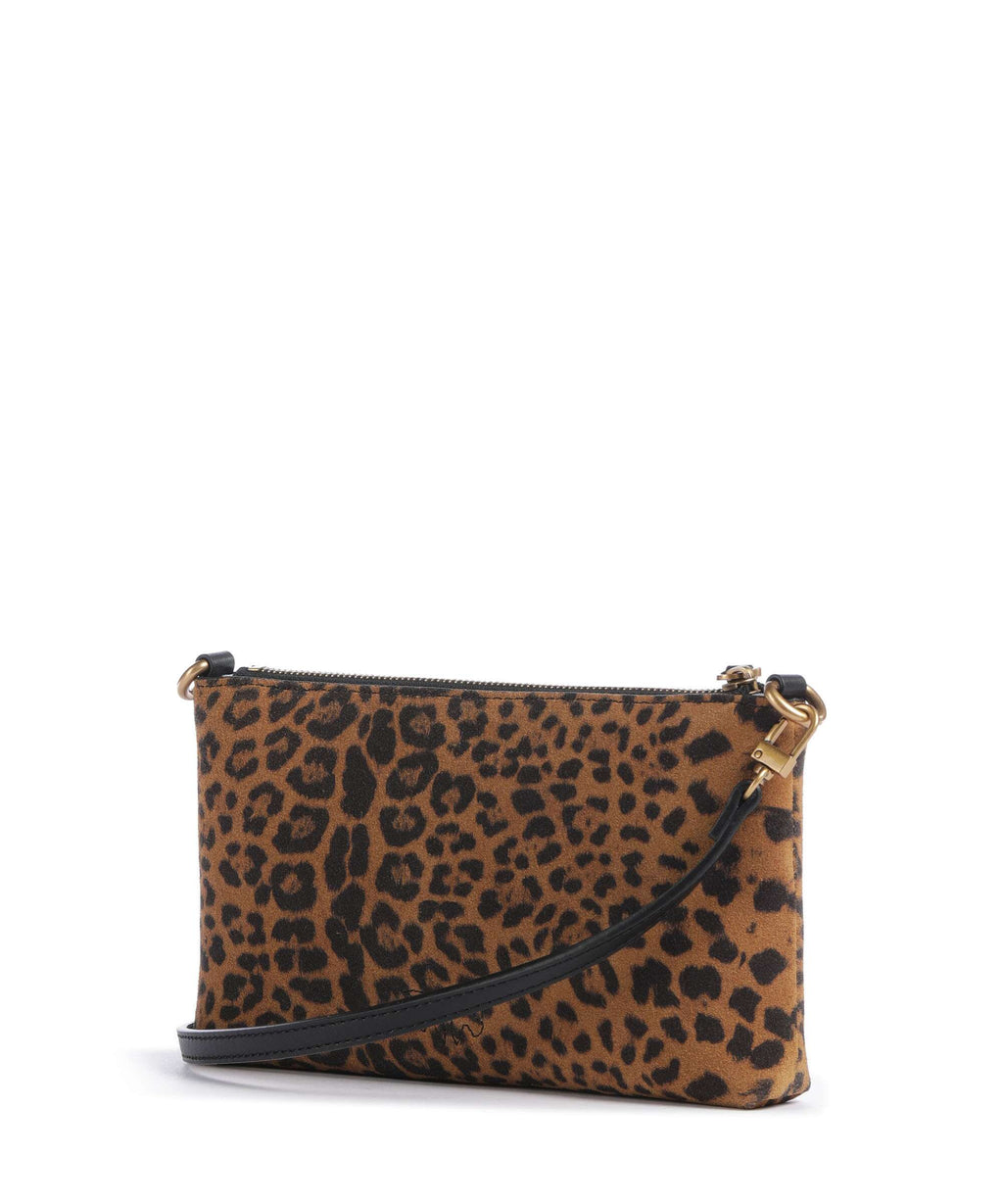 Pinko Flat Horizontal Mini Crossbody bag maculato/marrone/antique gold