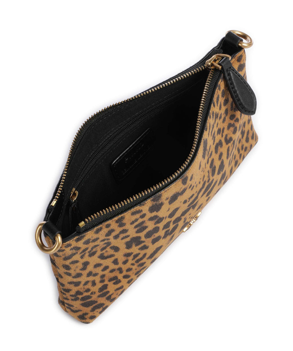 Pinko Flat Horizontal Mini Crossbody bag maculato/marrone/antique gold