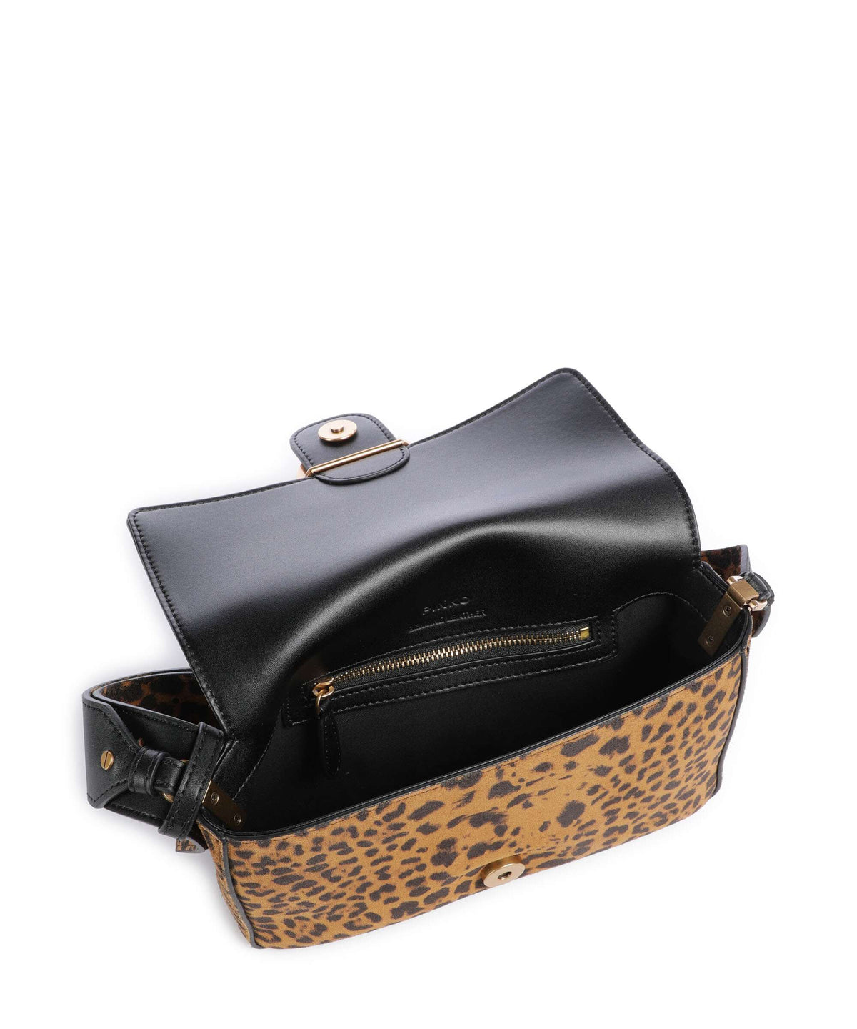 Pinko Love One Mini Slouchy Shoulder bag brown