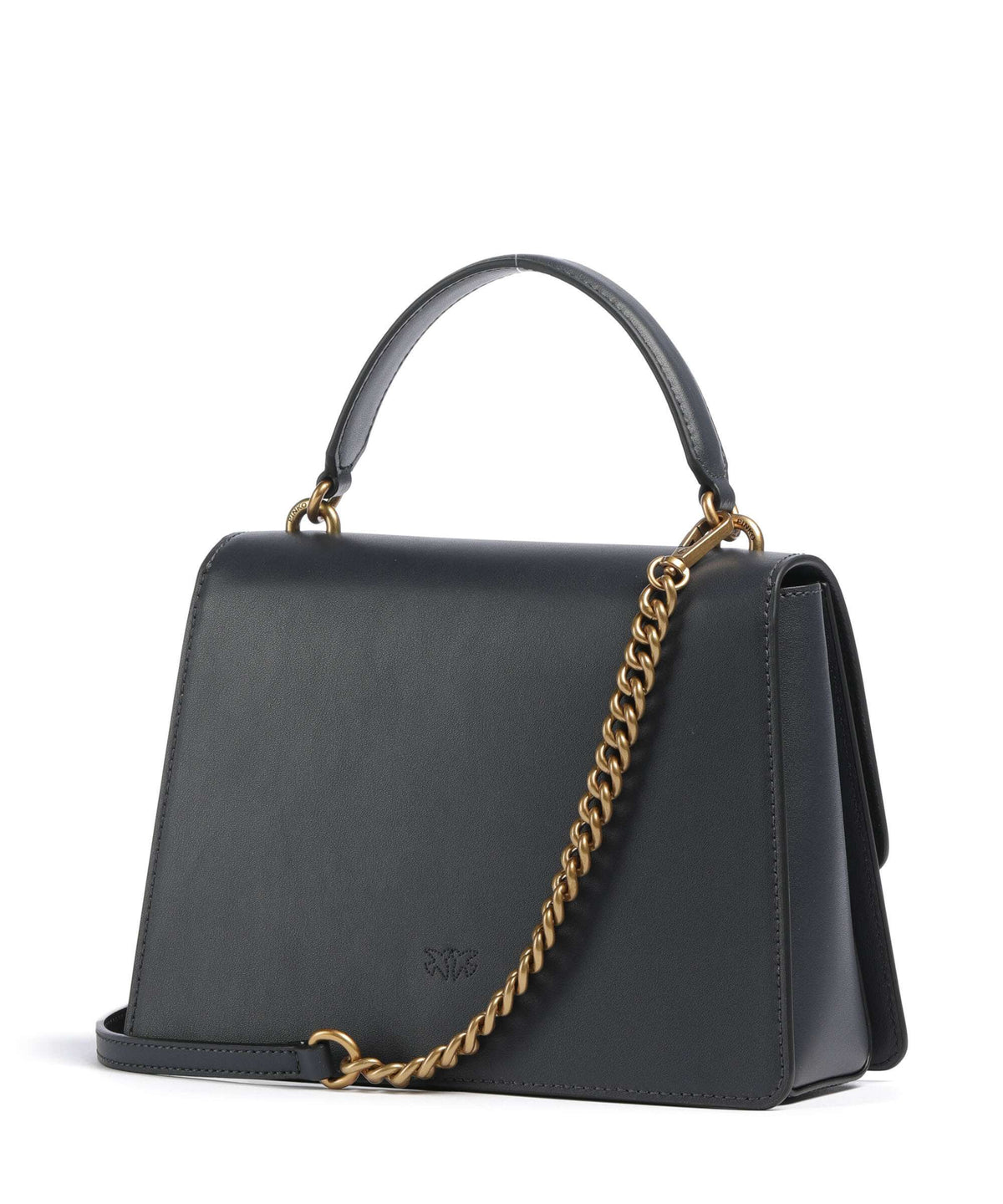 Pinko Love One Classic Handbag grigio asfalto/antique gold