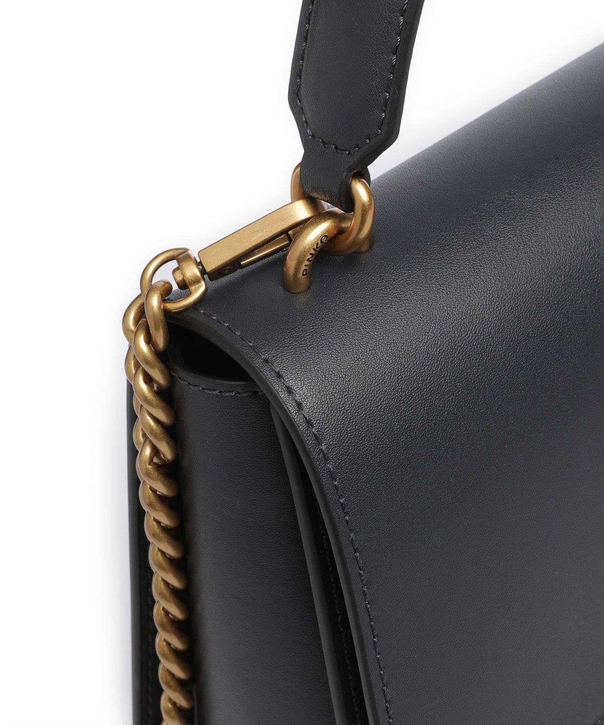 Pinko Love One Classic Handbag grigio asfalto/antique gold