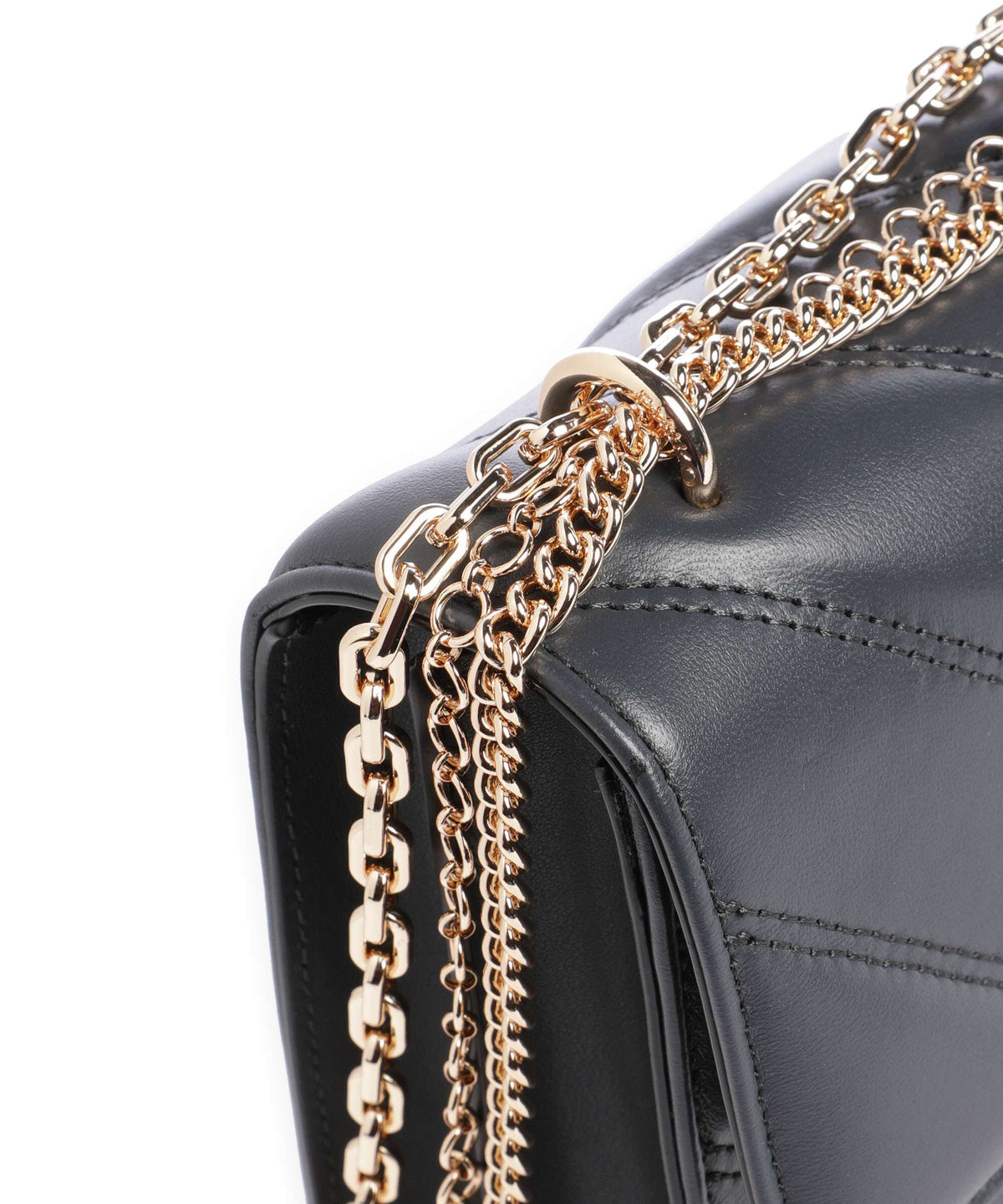 Pinko Love One Classic Shoulder bag grigio asfalto/oro mordore