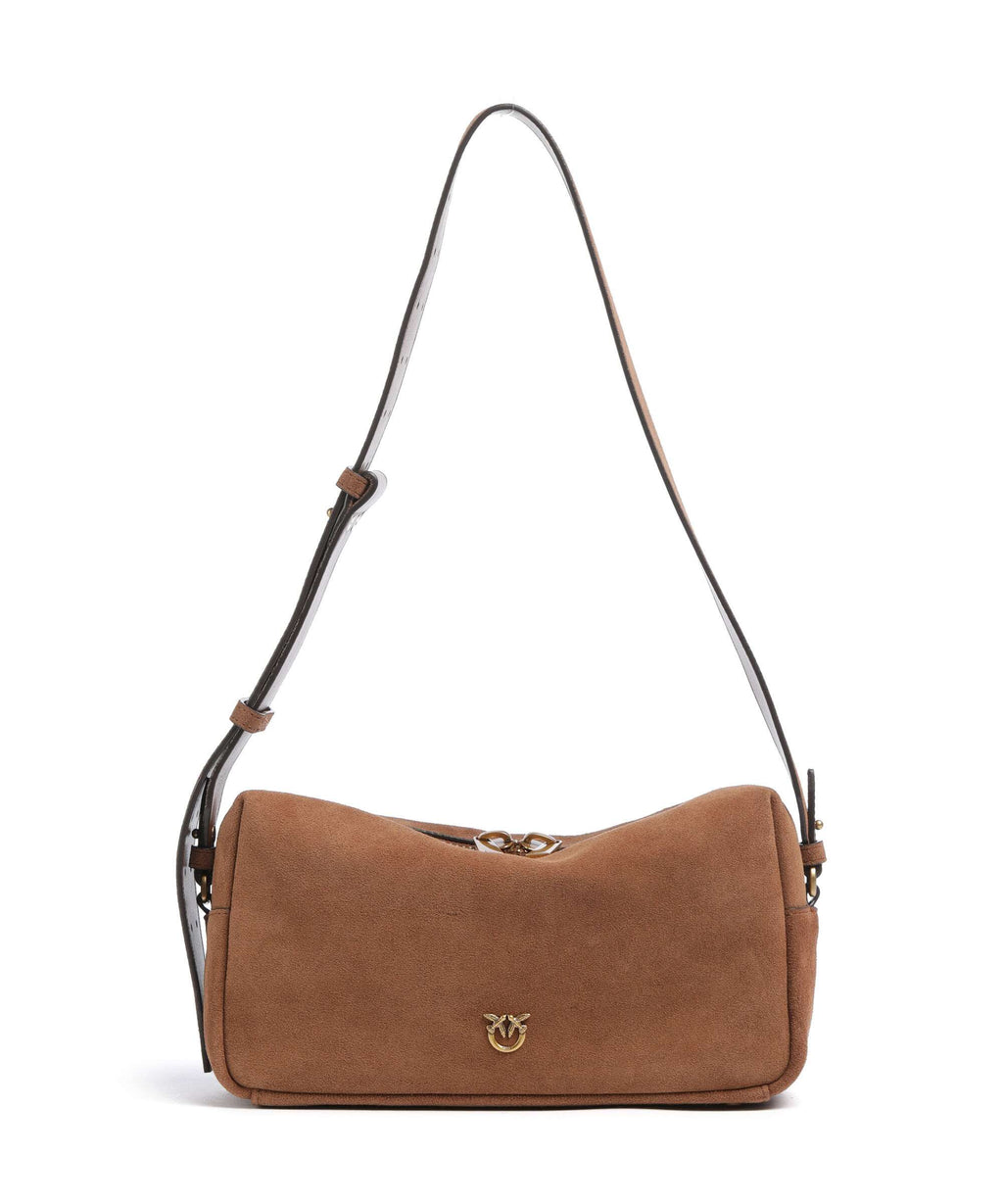 Pinko Shoulder bag marrone/leone/antique gold