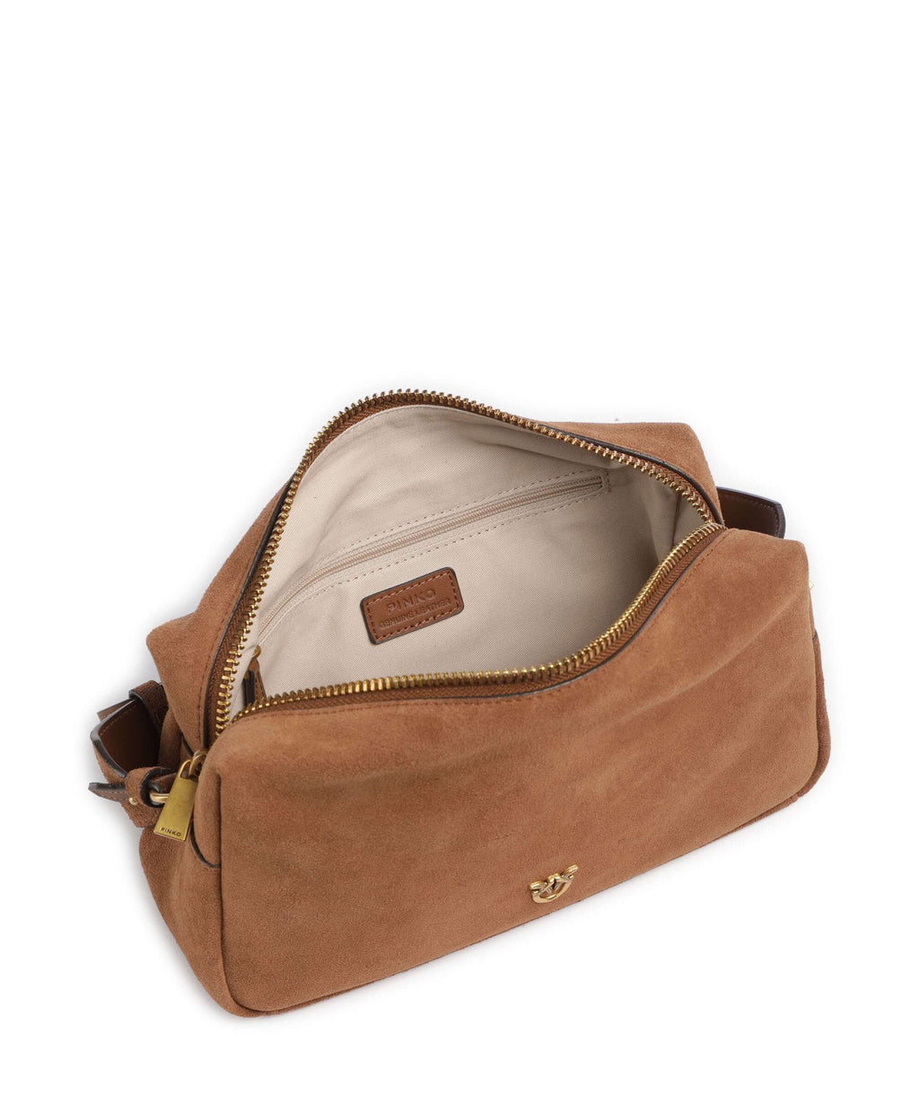 Pinko Shoulder bag marrone/leone/antique gold