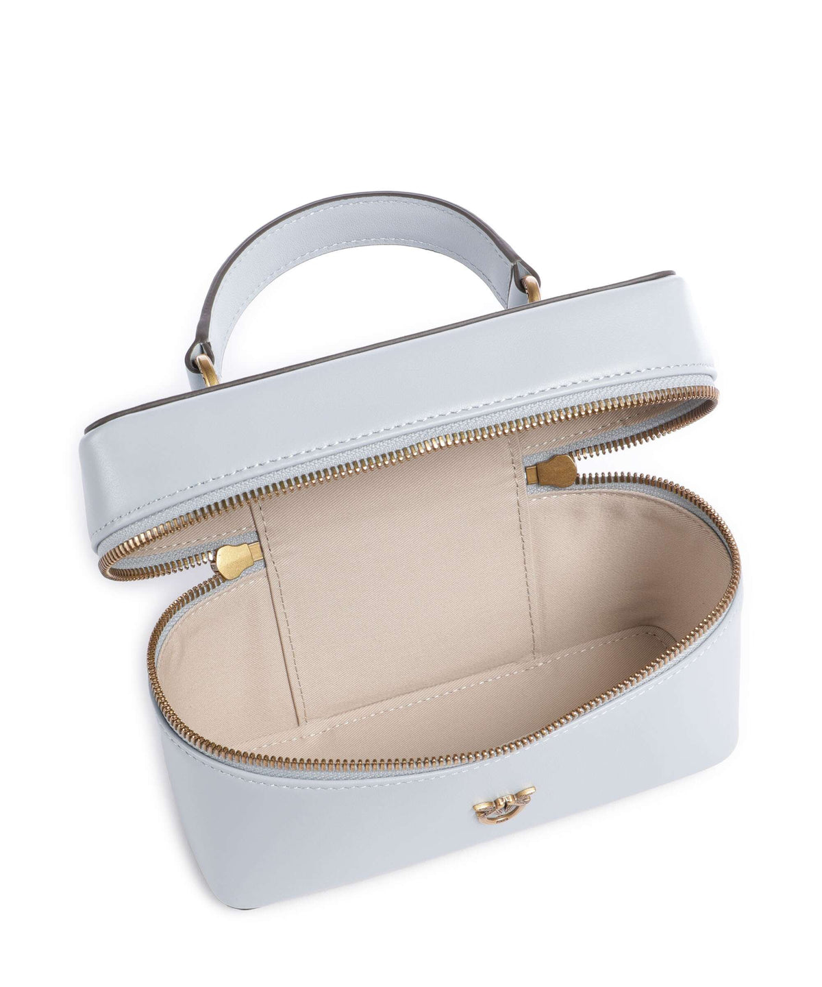 Pinko Vanity Mini Crossbody bag azzurro celeste/antique gold