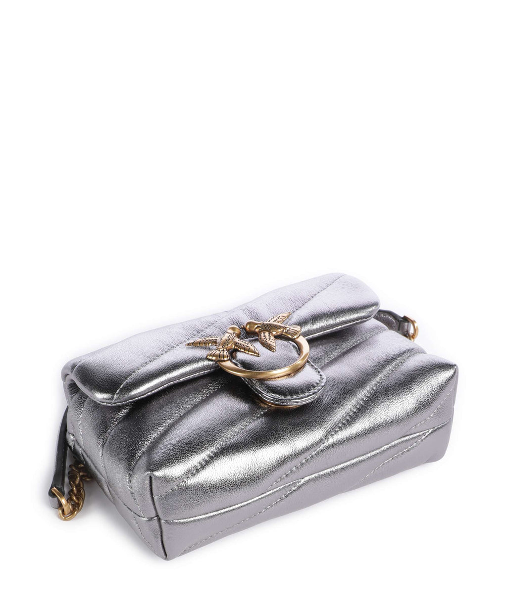 Pinko Love Puff Baby Shoulder bag antracite/antique gold