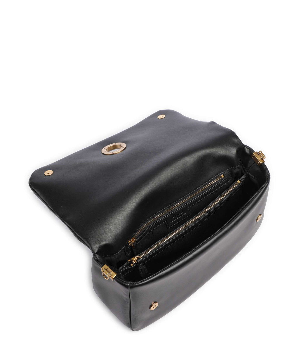 Pinko Click Soft Horizontal Shoulder bag nero/antique gold