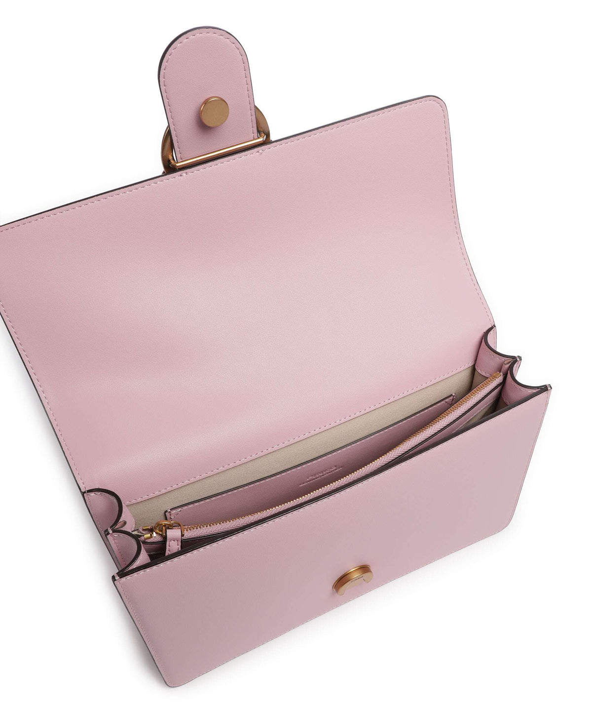 Pinko Love One Classic Crossbody bag rosa chiaro/antique gold