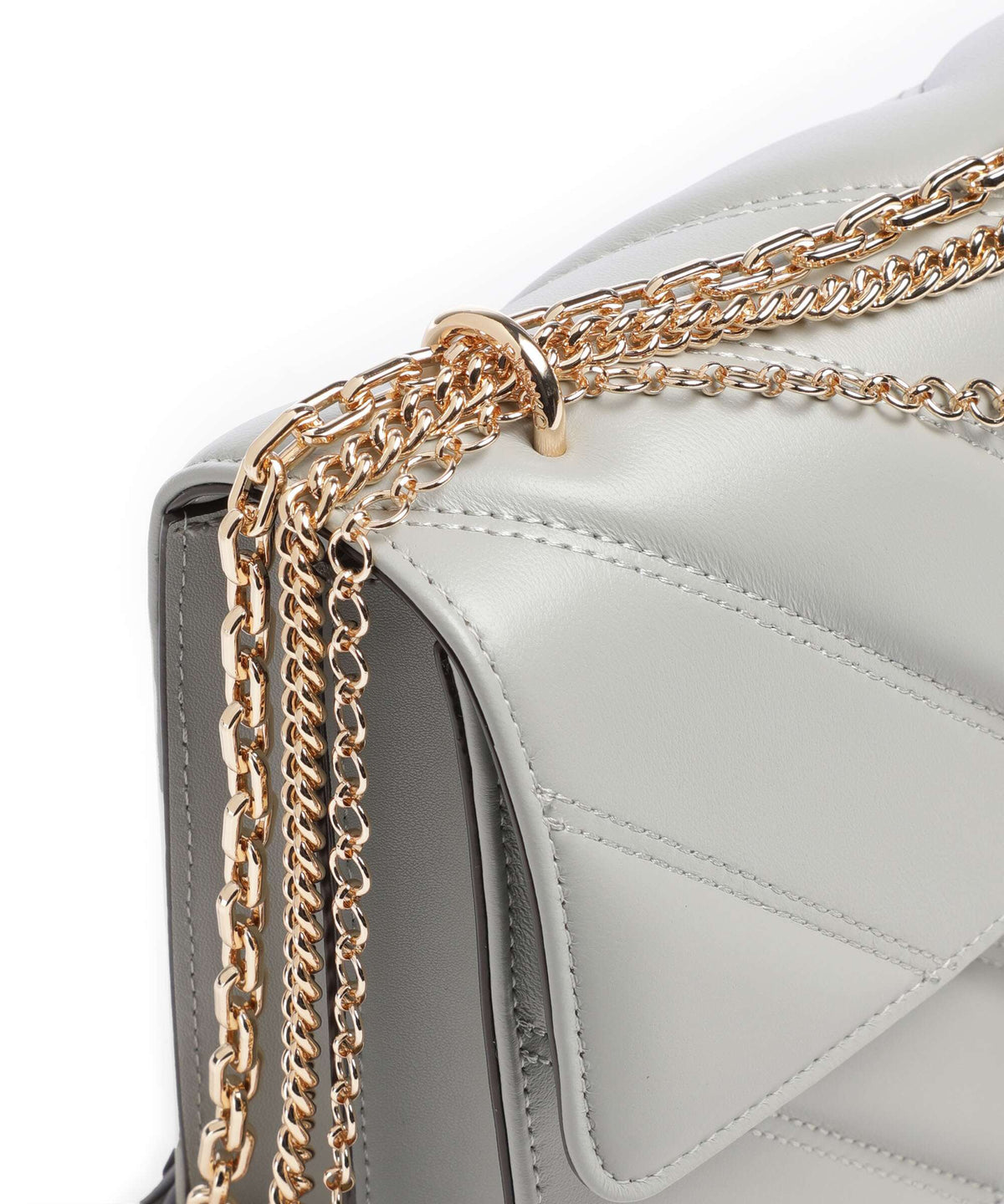 Pinko Love One Classic Shoulder bag grigio perla/gold mordore