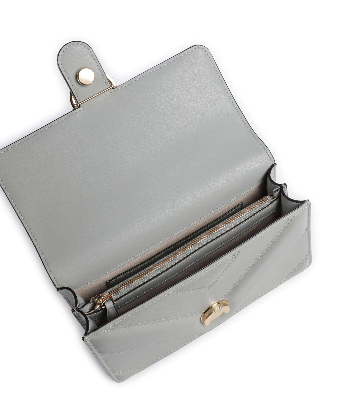 Pinko Love One Mini Shoulder bag grigio perla/gold mordore