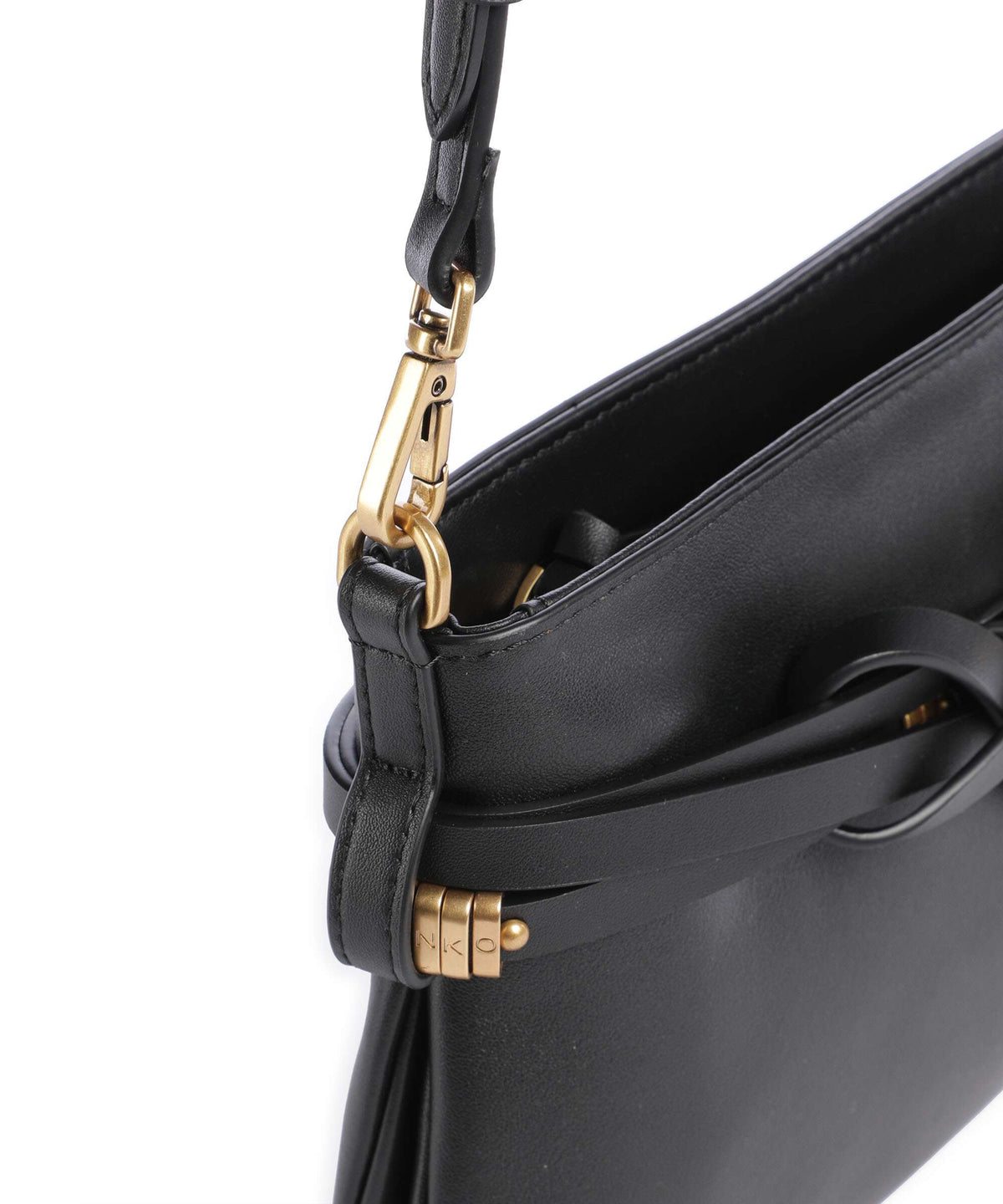 Pinko Belt Mini Shoulder bag nero/antique gold