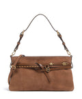 Pinko Belt Classic Shoulder bag marrone/leone/antique gold