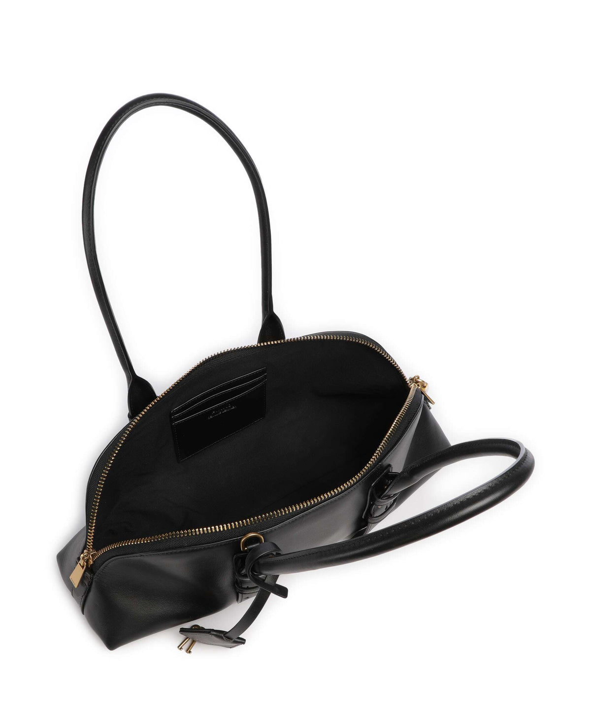 Pinko Bowling Horizontal Big Handbag nero/antique gold