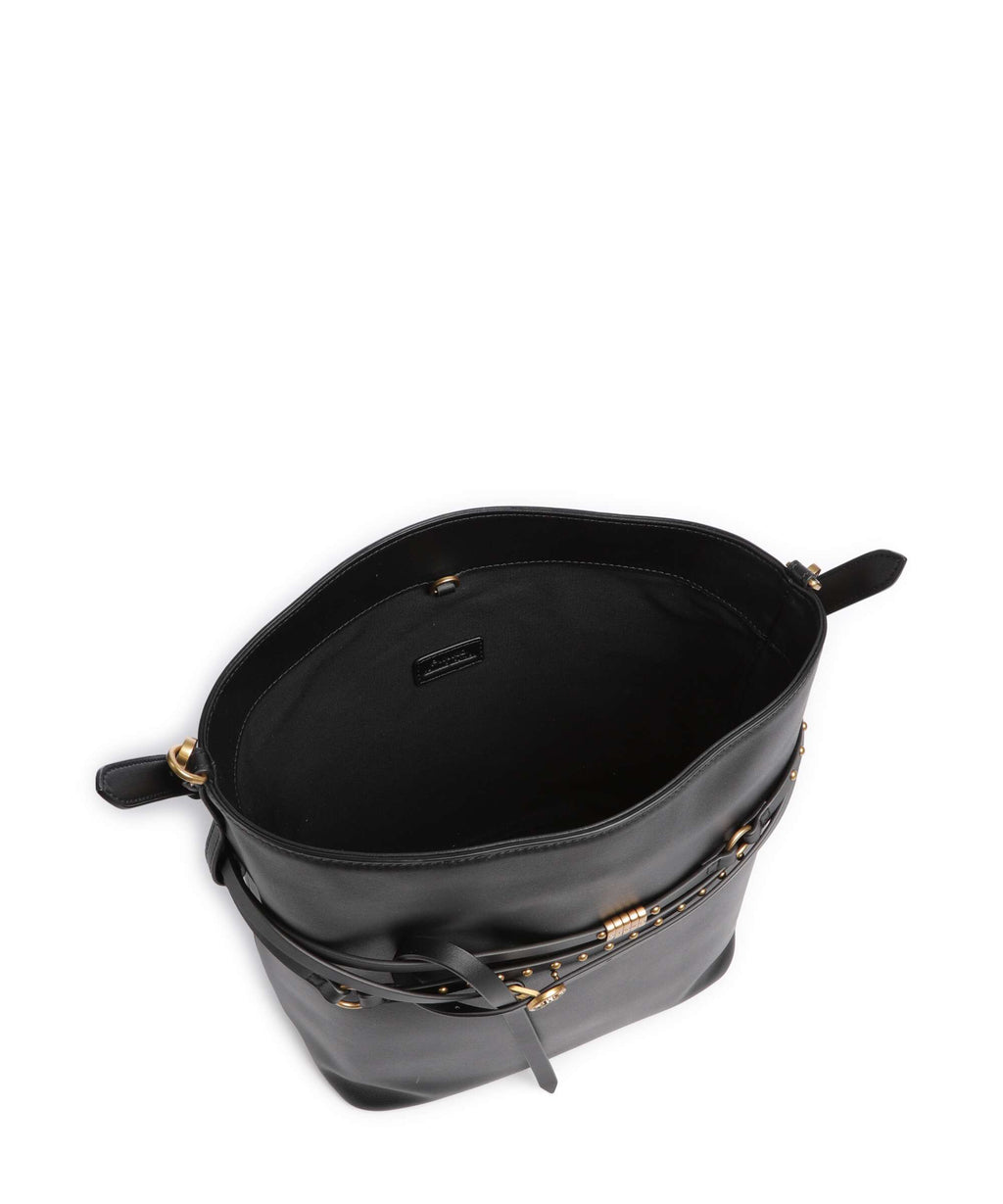 Pinko Belt Classic Bucket bag nero/antique gold