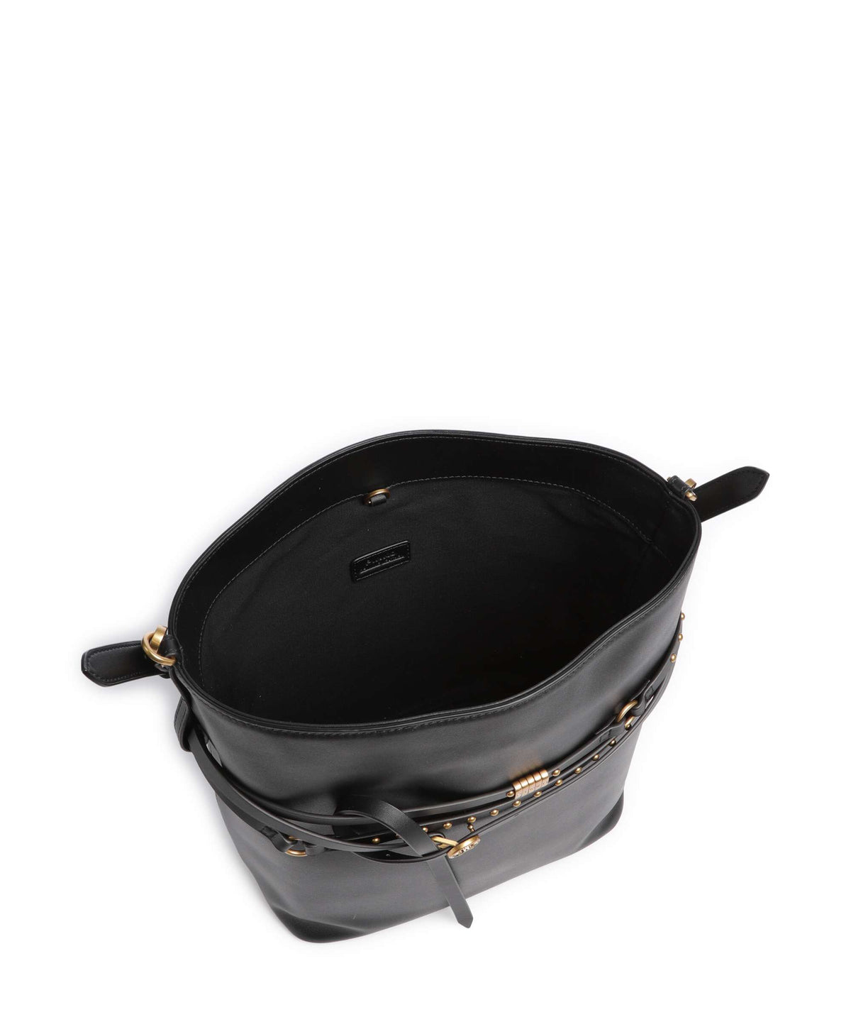 Pinko Belt Classic Bucket bag nero/antique gold