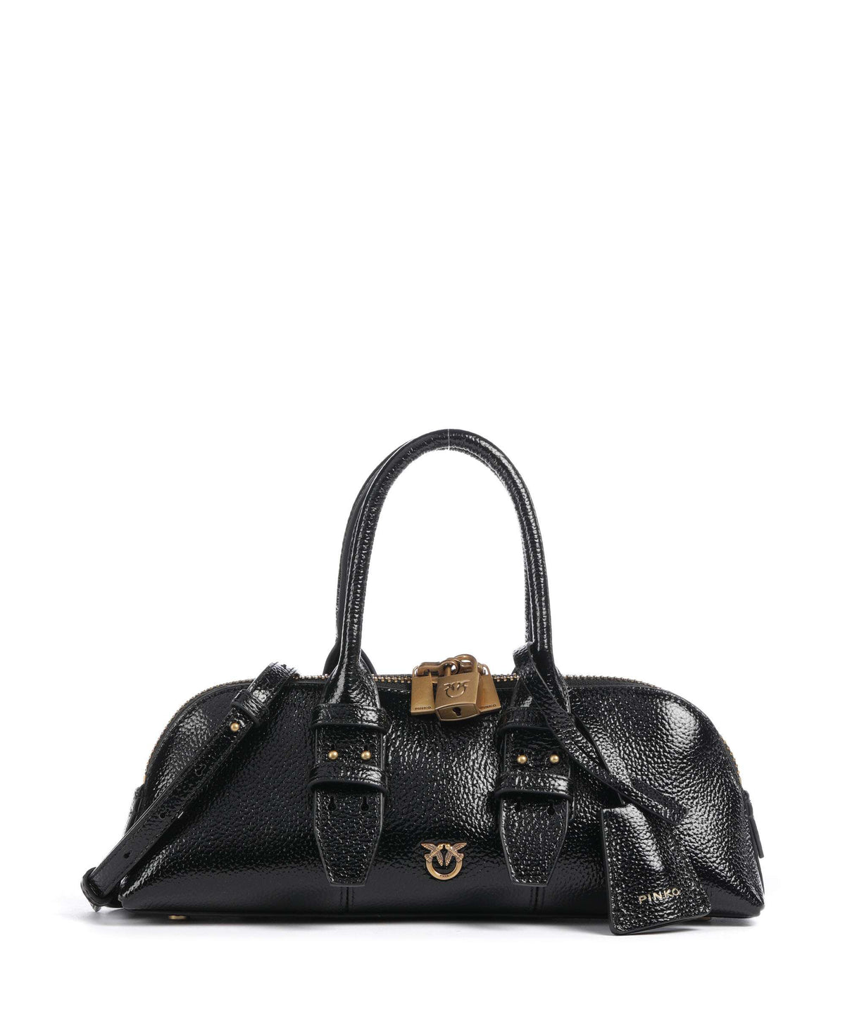 Pinko Bowling Horizontal Handbag nero/antique gold