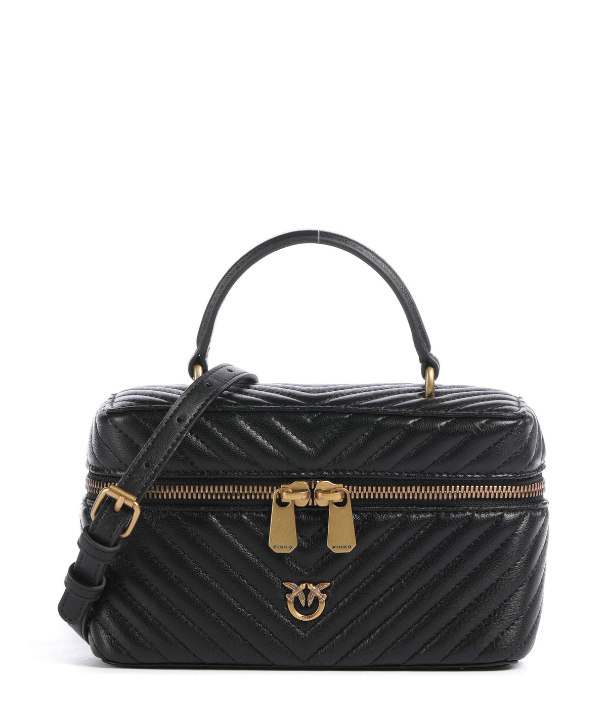 Pinko Vanity Mini Handbag nero/antique gold