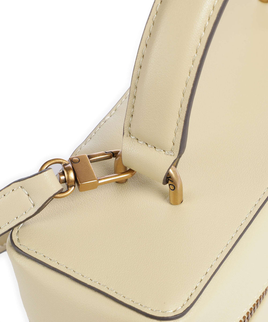 Pinko Vanity Mini Crossbody bag giallo vaniglia/antique gold