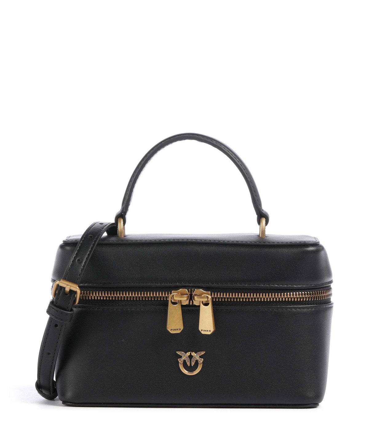 Pinko Vanity Mini Crossbody bag nero/antique gold