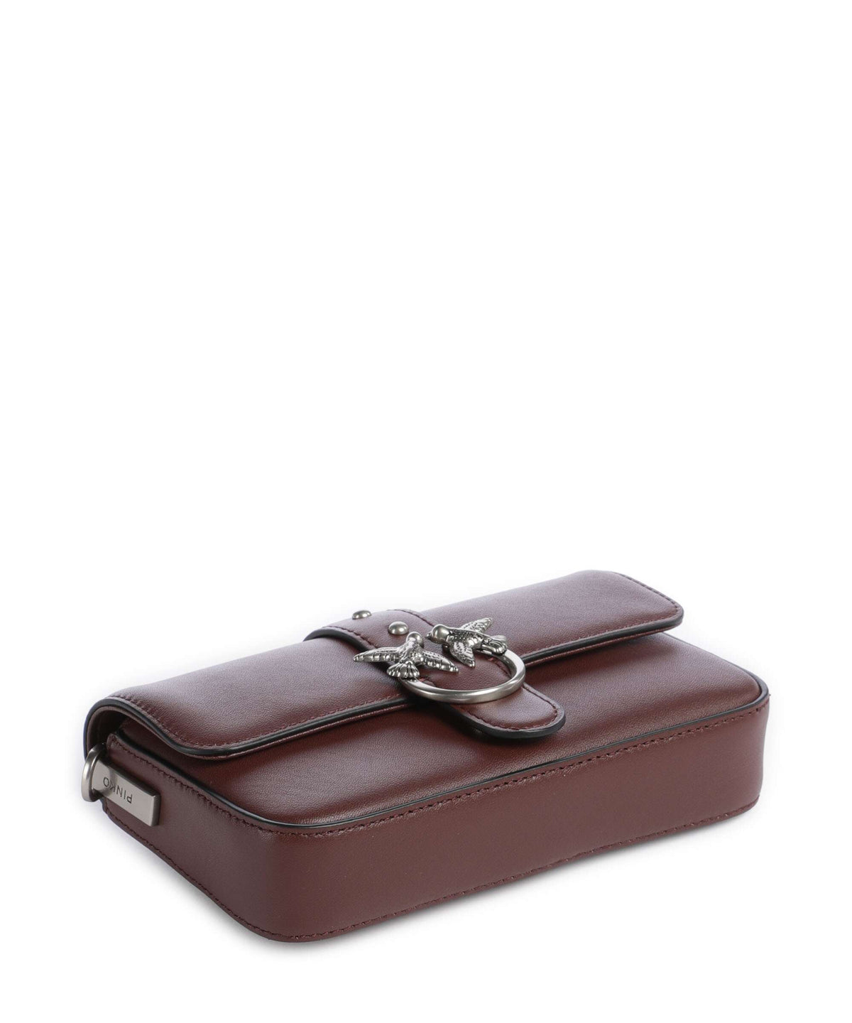 Pinko Love One Baby Shoulder bag burgundy wine/old silver