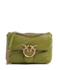 Pinko Love Puff Baby Shoulder bag verde erba/antique gold