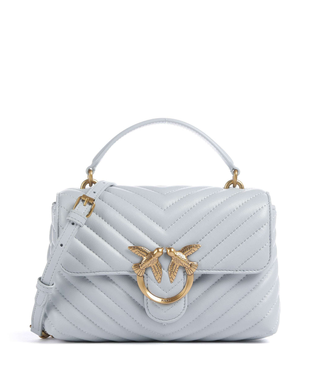 Pinko Love Lady Puff Mini Handbag azzurro celeste/antique gold
