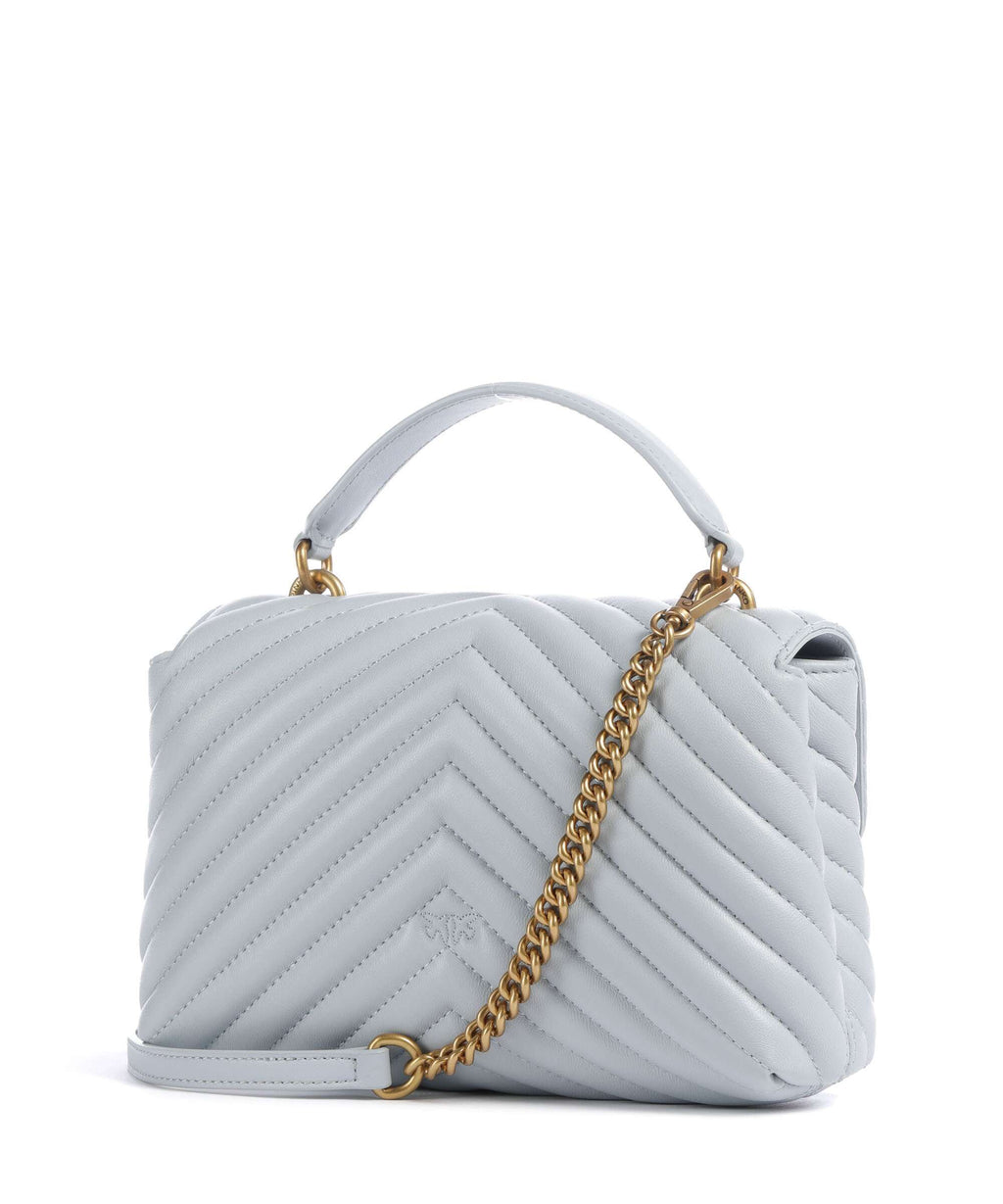 Pinko Love Lady Puff Mini Handbag azzurro celeste/antique gold