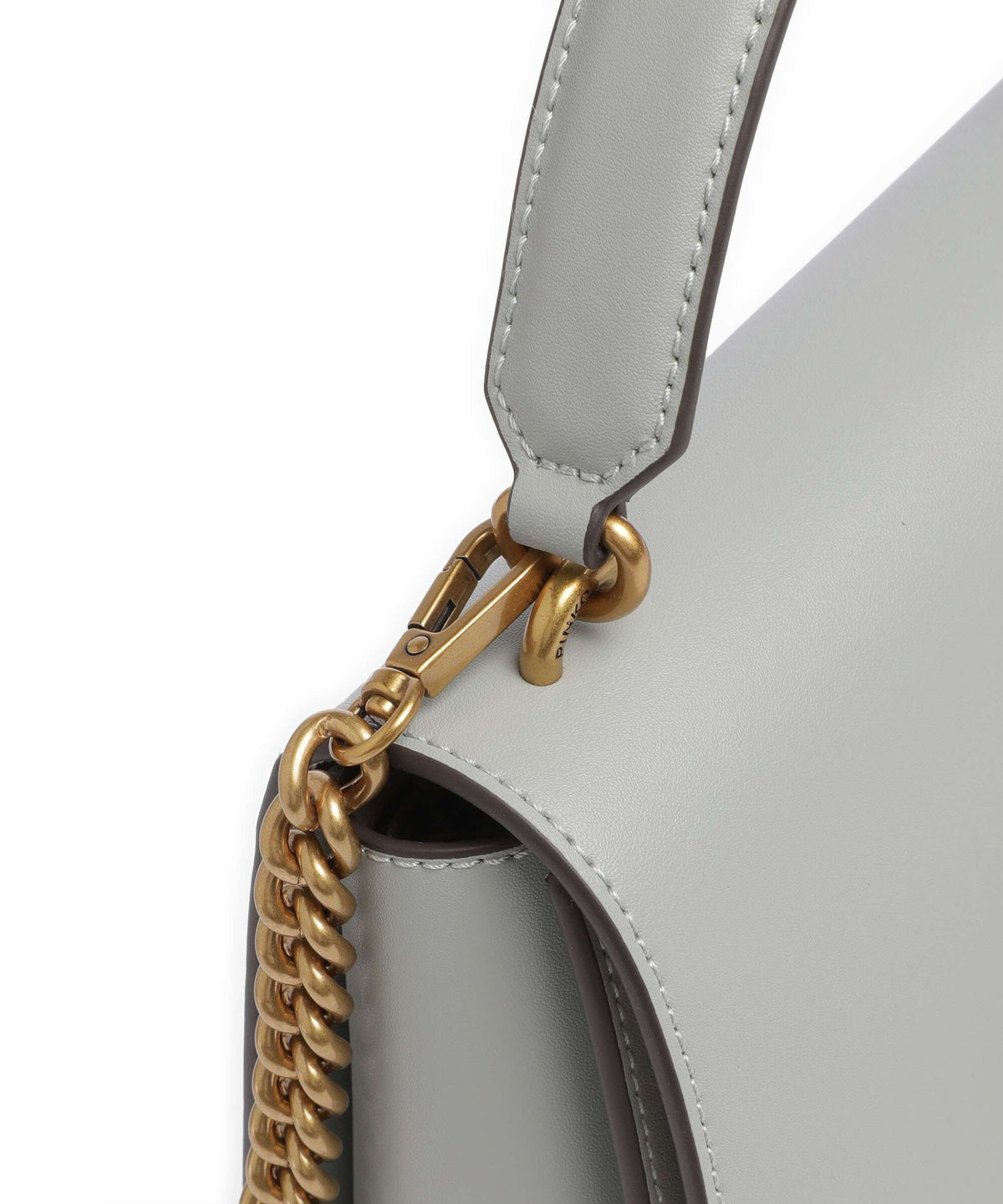 Pinko Love One Classic Handbag grigio perla/antique gold
