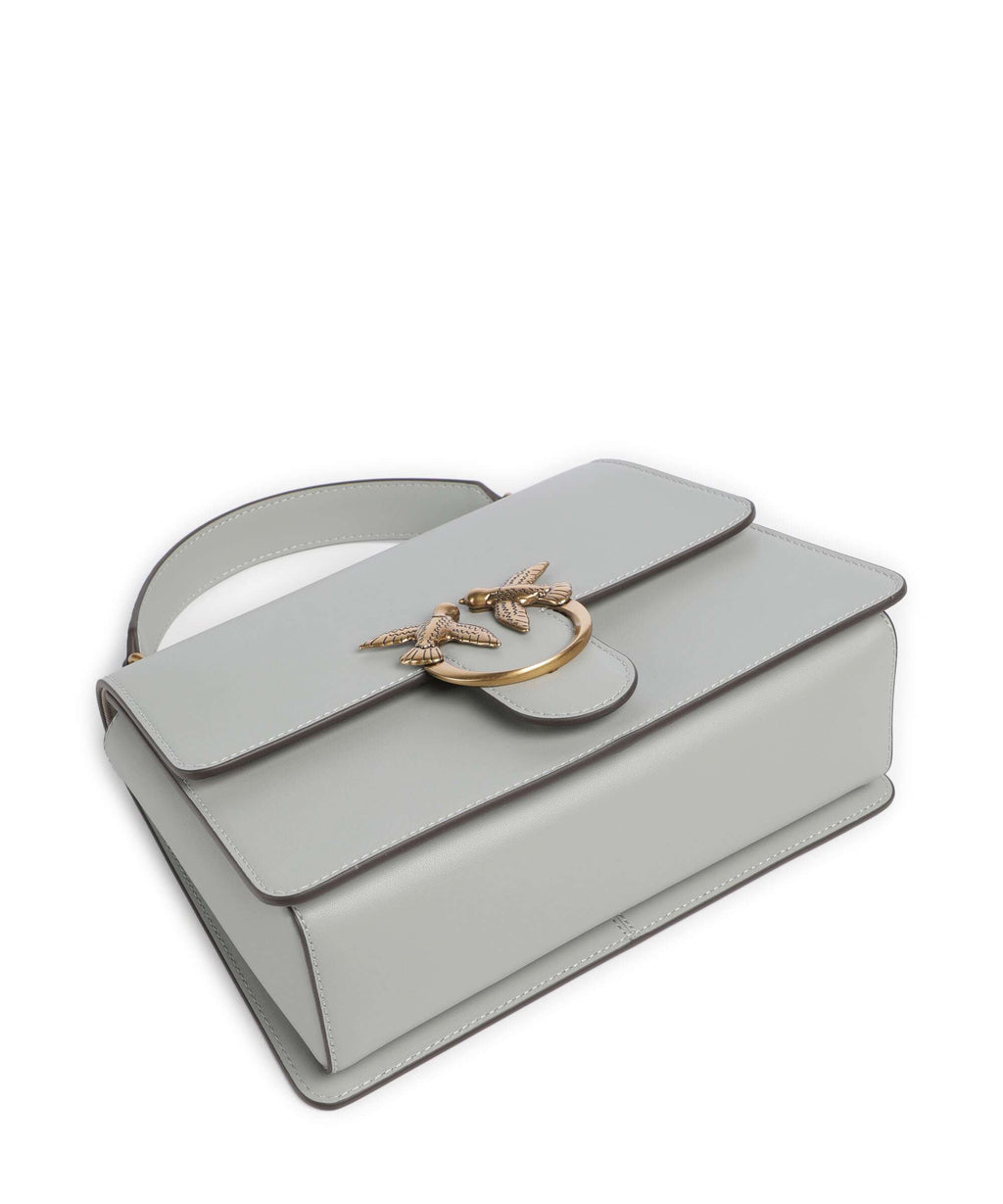 Pinko Love One Classic Handbag grigio perla/antique gold