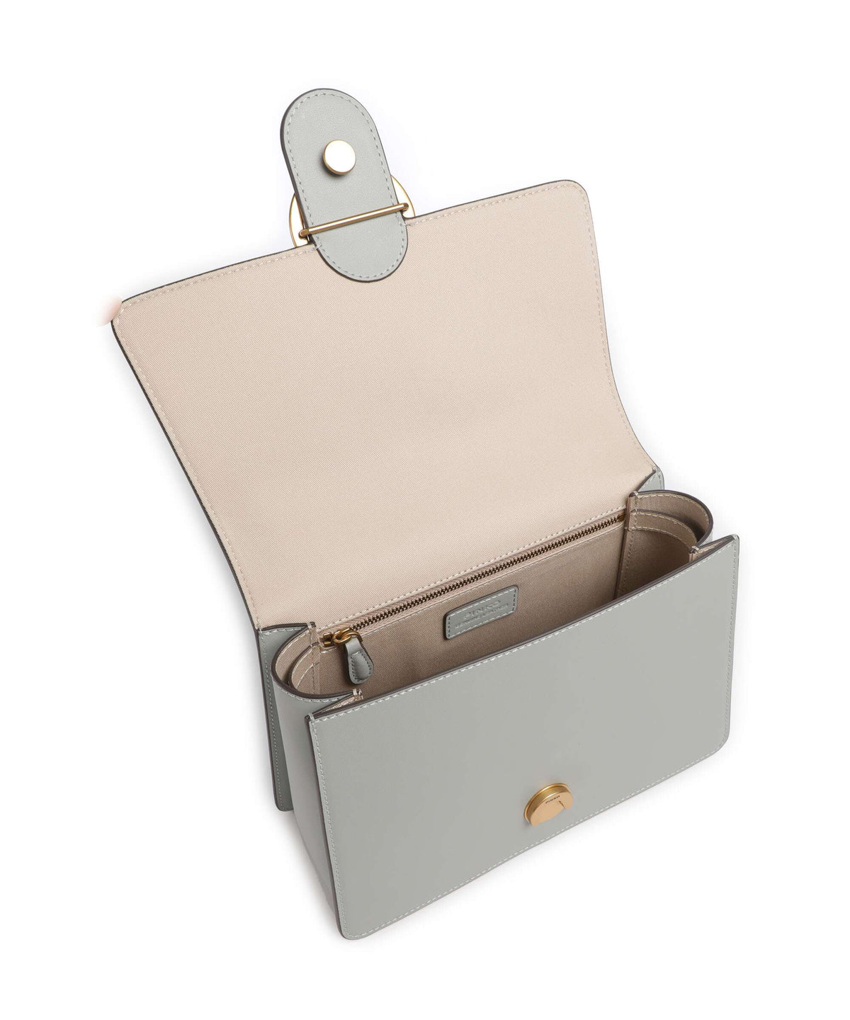 Pinko Love One Classic Handbag grigio perla/antique gold