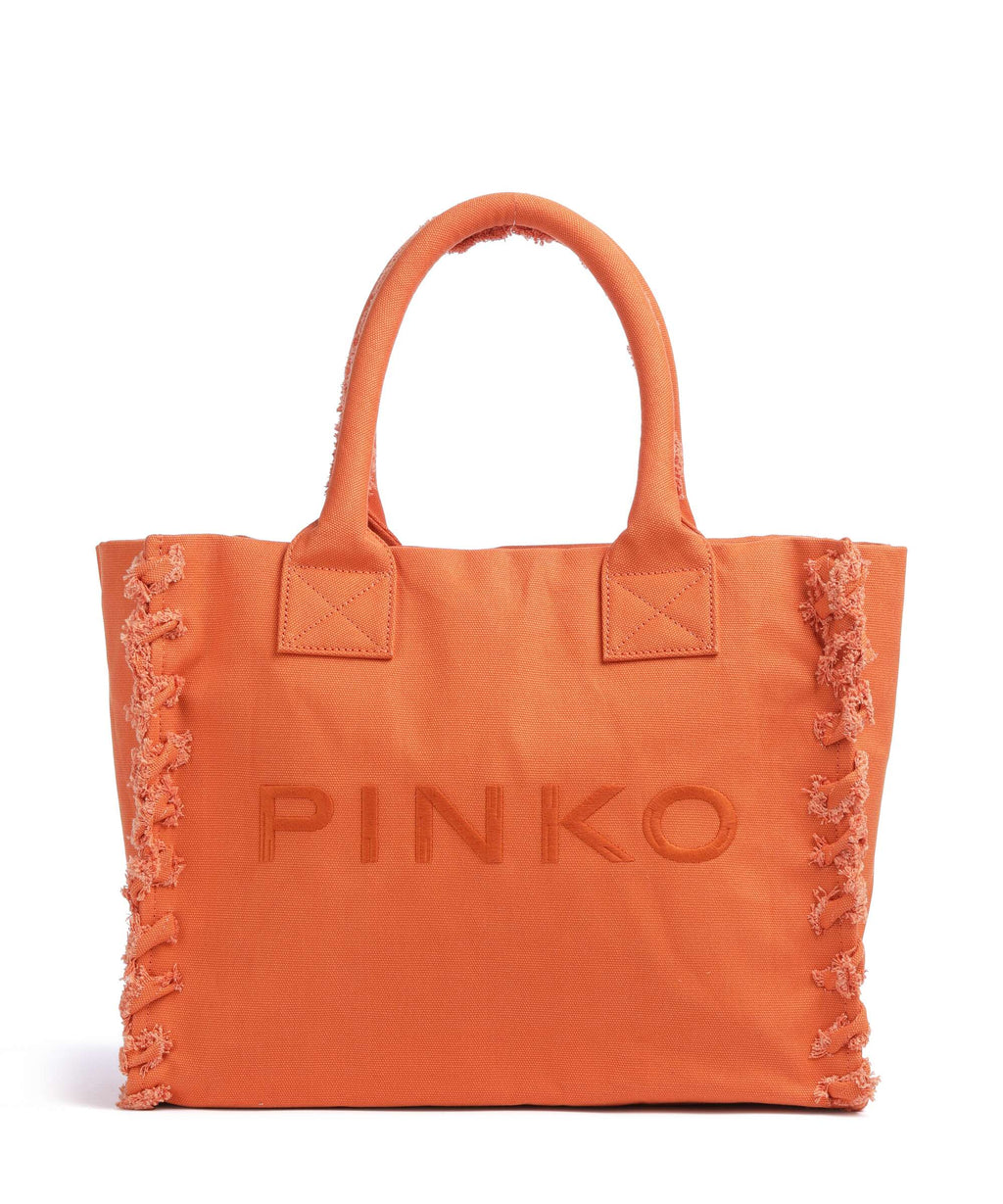 Pinko Beach Handbag arancio bruc