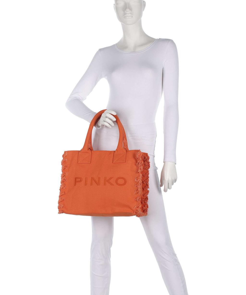 Pinko Beach Handbag arancio bruc