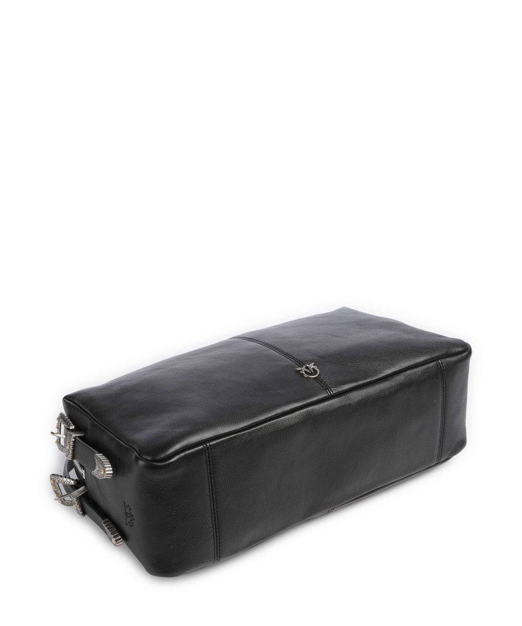Pinko 24 Classic Shoulder bag nero/old silver